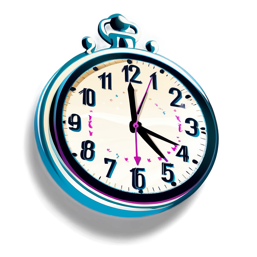 Outline Clock Clipart Png Ofl46