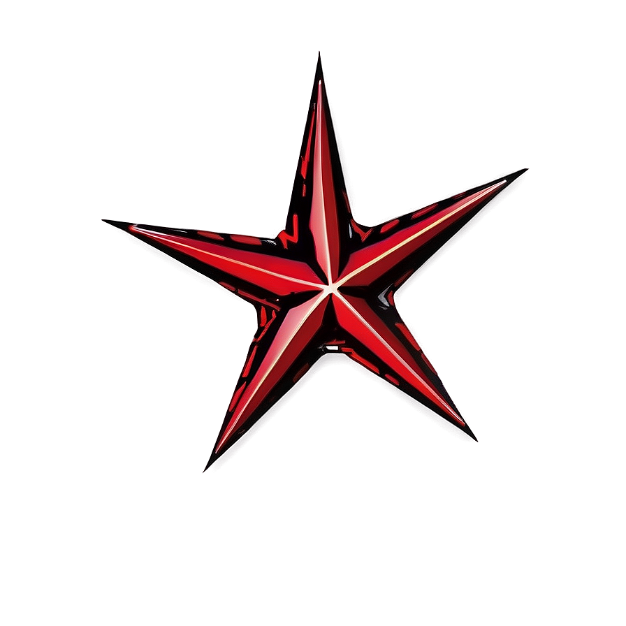 Outline Red Star Png Era62