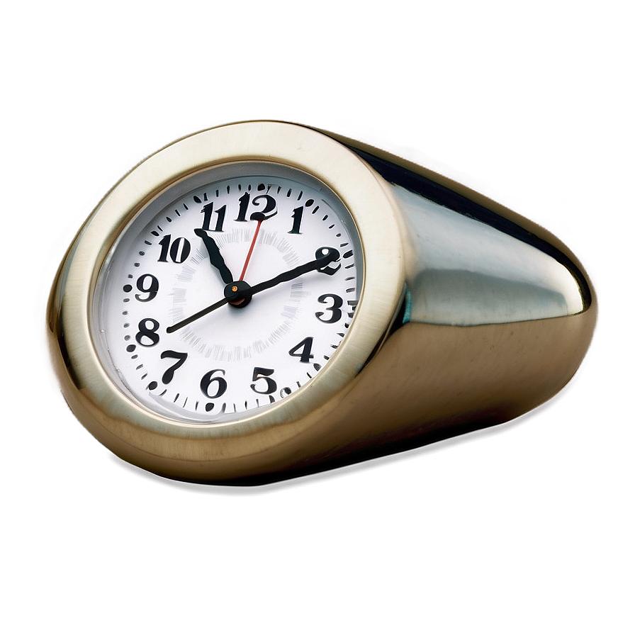 Oval Alarm Clock Png 05252024