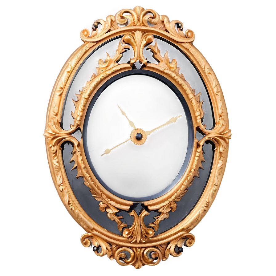 Oval Clock Face Png 05252024