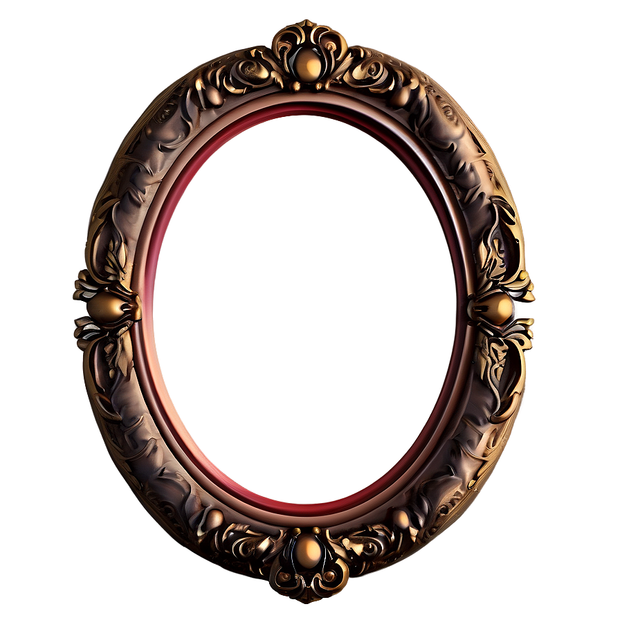 Oval Photo Frame Png 05252024