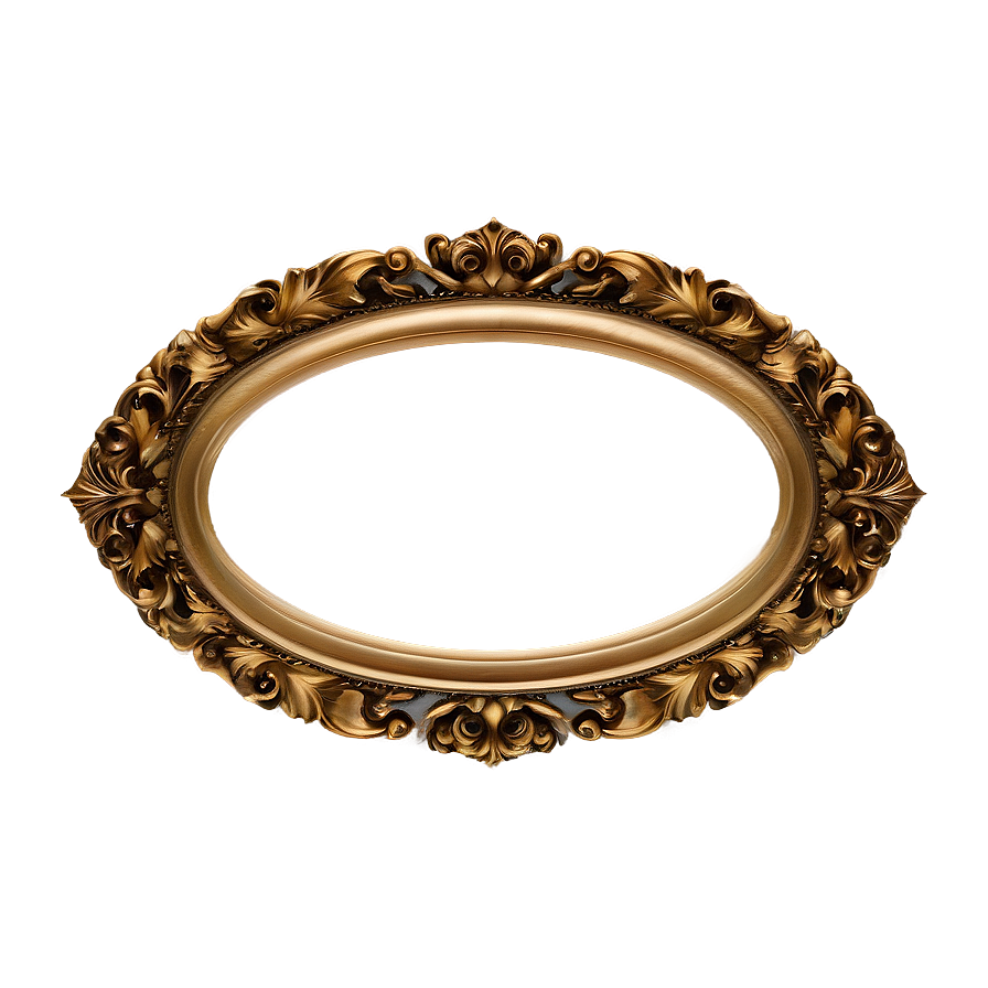 Oval Photo Frame Png Rgp