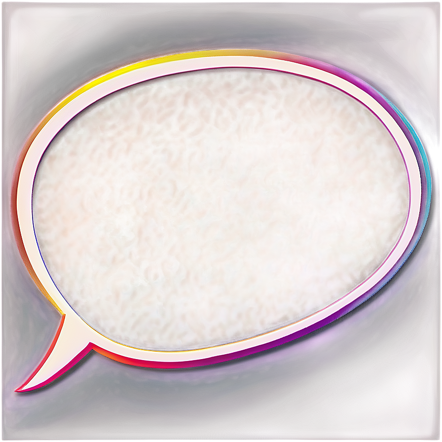 Oval Speech Bubble Png Lmr