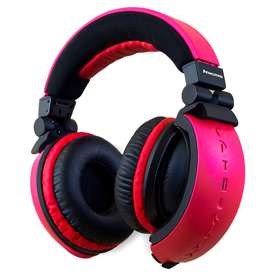 Over-Ear DJ Headphones PNG run PNG image with a transparent background, free high-resolution download