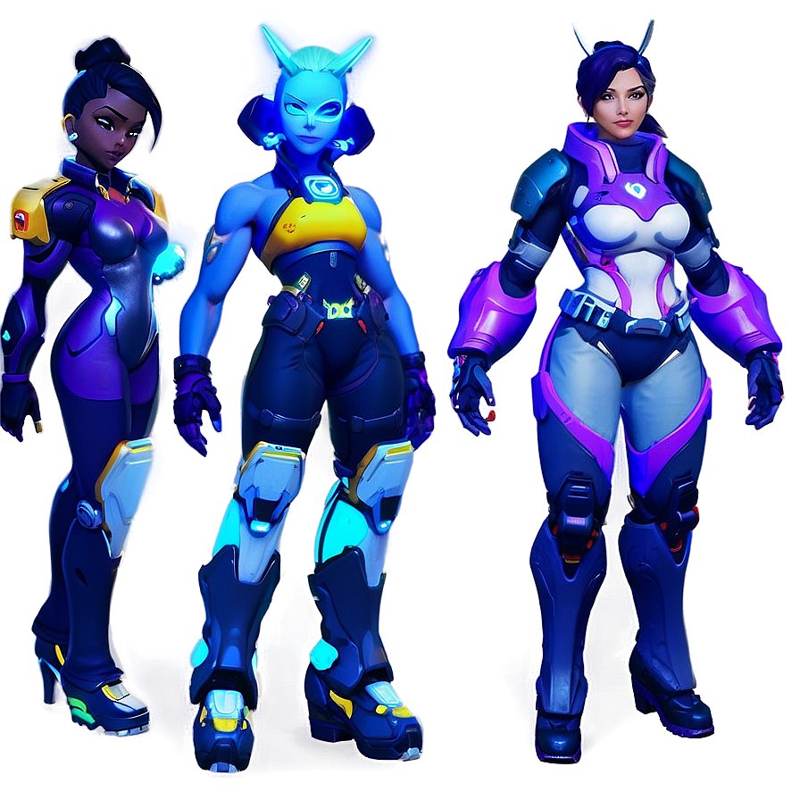 Overwatch 2 Skins Collection Png Ske