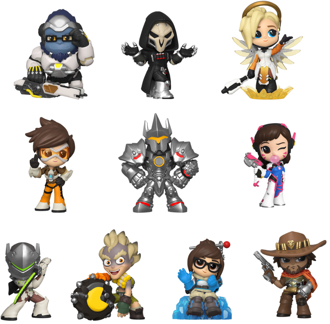 Overwatch Cute But Deadly Figures