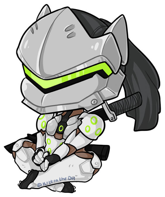 Overwatch Genji Clipart - Transparent Background Genji Transparent, HD Png Download PNG with transparent background