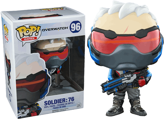 Overwatch Soldier76 Funko Pop Figure