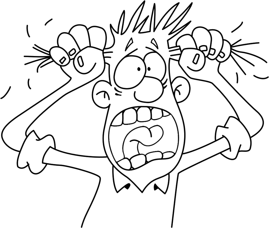 Stress Png Images - Line Art, Transparent Png PNG with transparent background