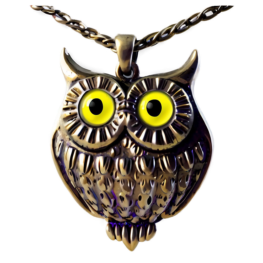 Owl Pendant Png 06282024