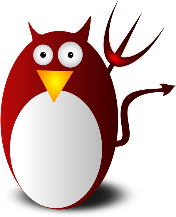 Owl,flightless Bird,beak - Linux Spyware, HD Png Download PNG with transparent background