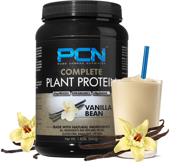 P C N Plant Protein Powder Vanilla Flavor