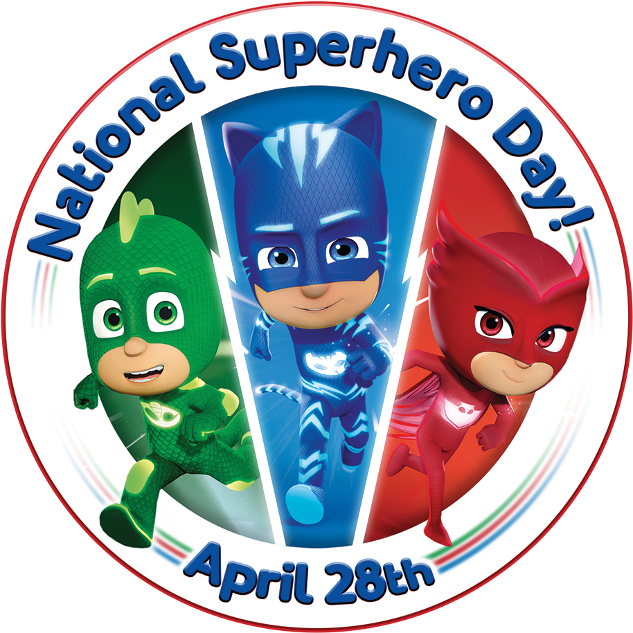 P J Masks National Superhero Day Celebration