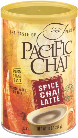 Pacific Chai Spice Latte Container