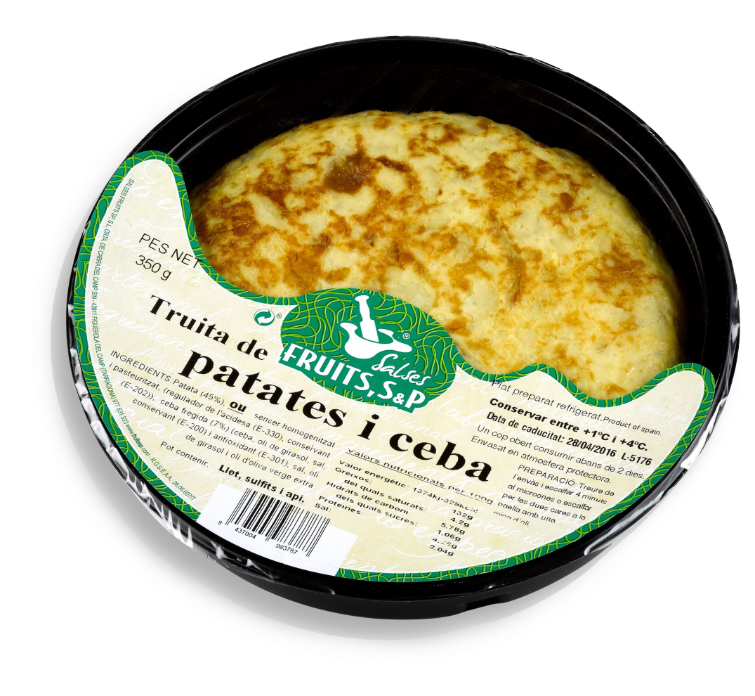 Packaged Spanish Omelette Product