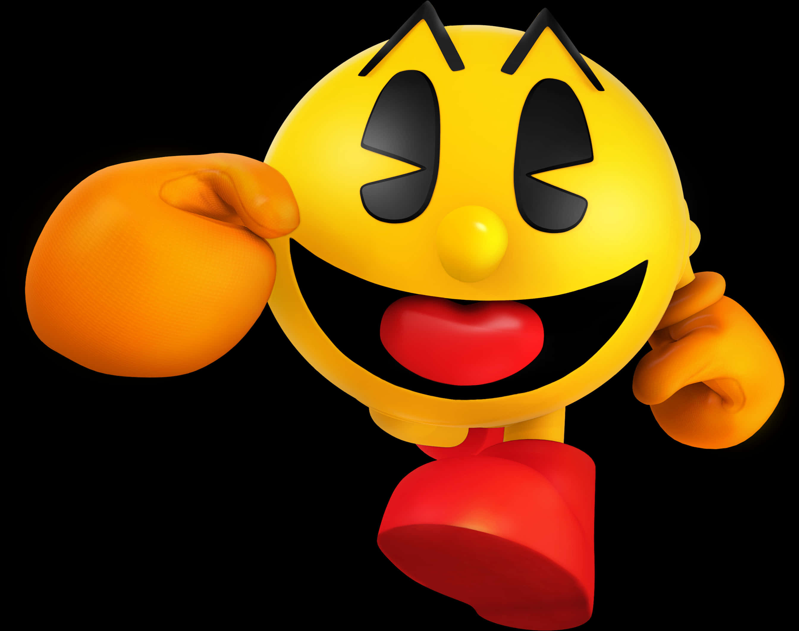 Pacman Character3 D Render