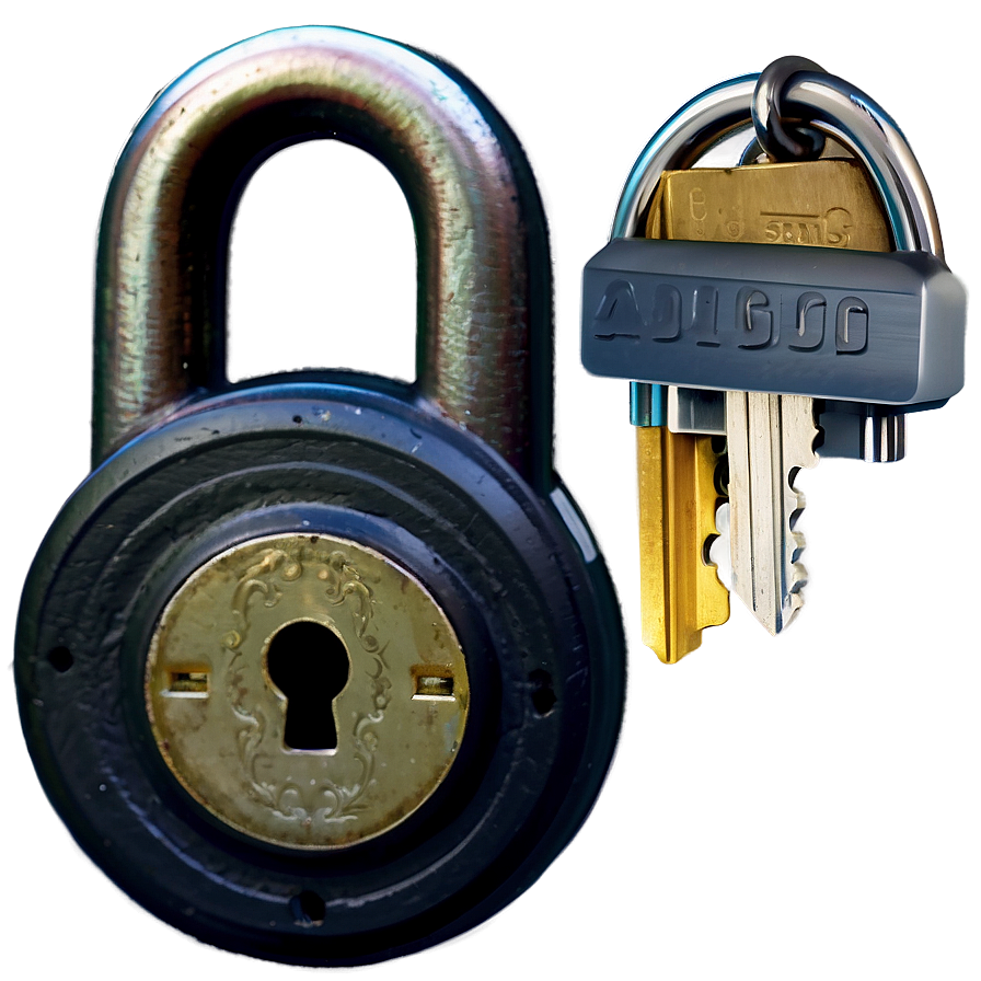 Padlock And Keyhole Png 05242024