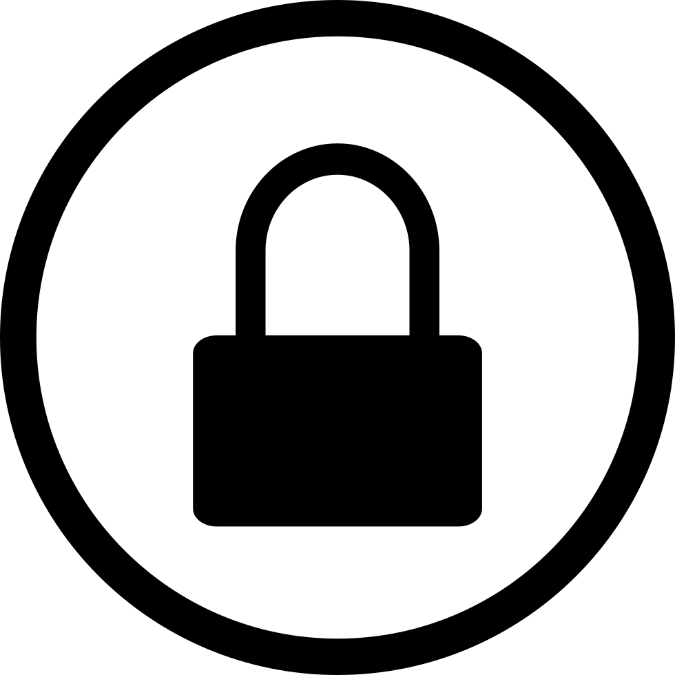 Padlock Silhouette Icon