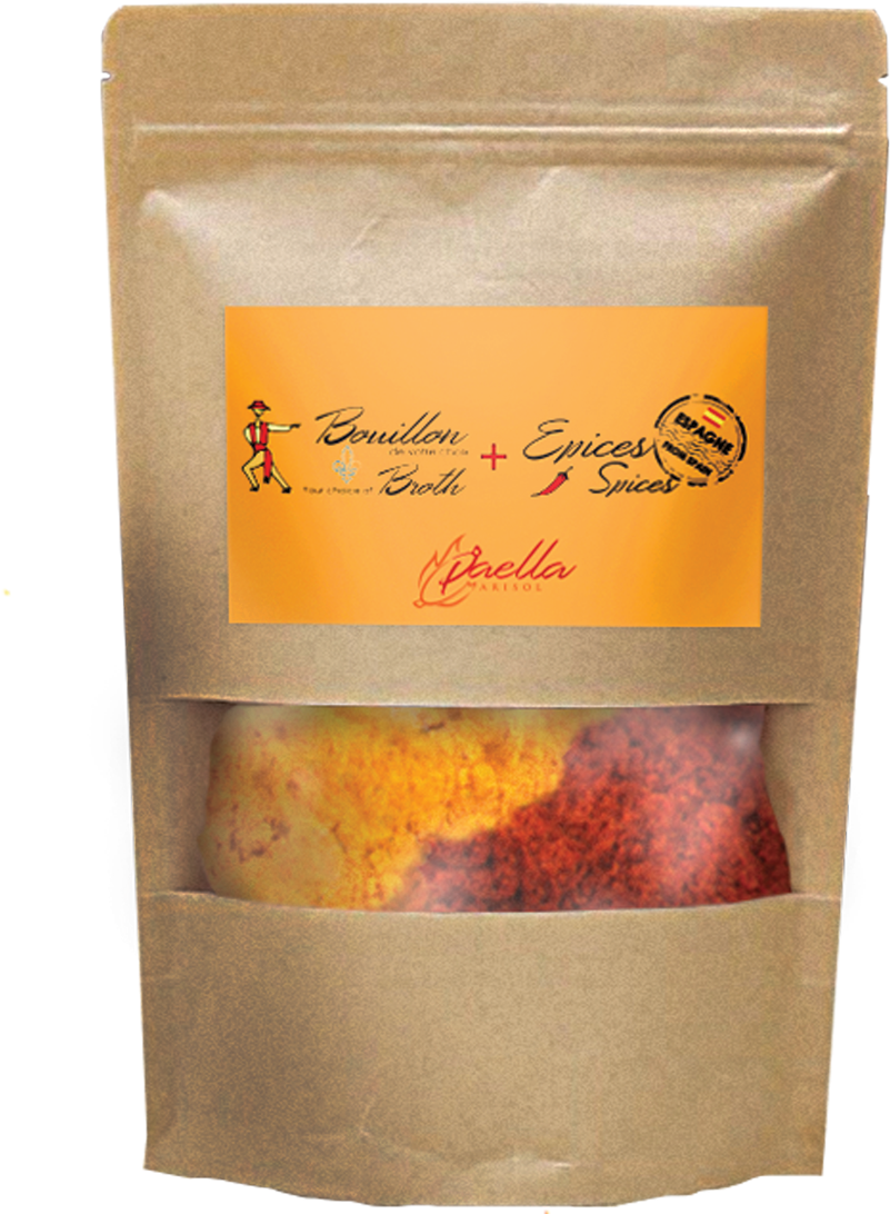 Paella Spice Mix Packaging