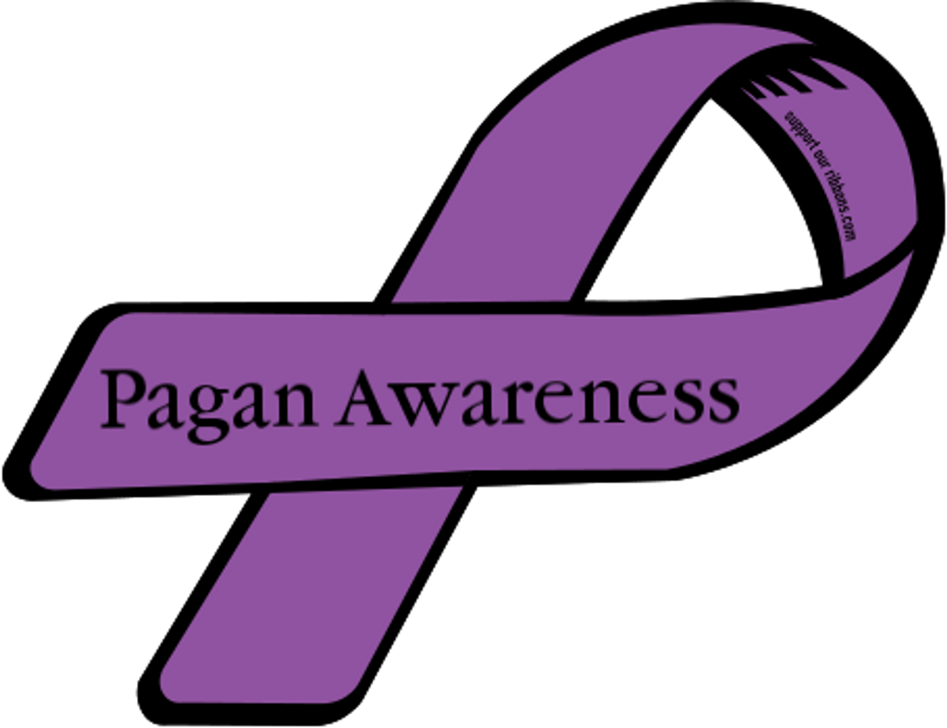 Pagan Awareness Ribbon