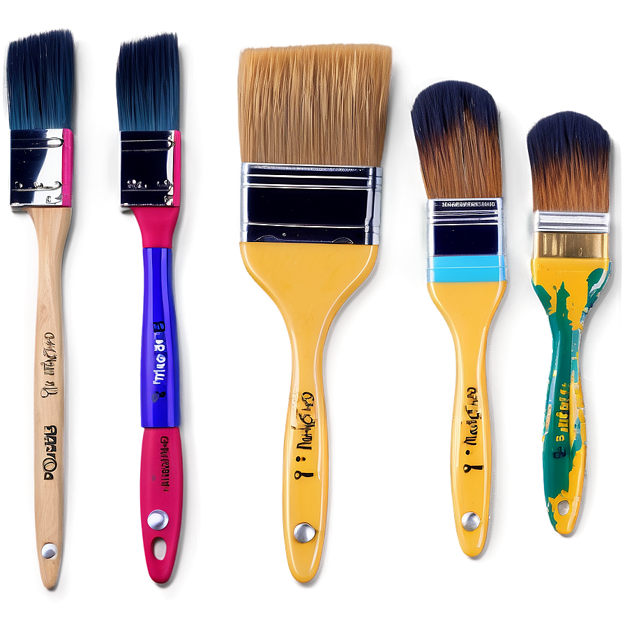 Paint Brush in Action PNG wgq80 PNG image with a transparent background, free high-resolution download