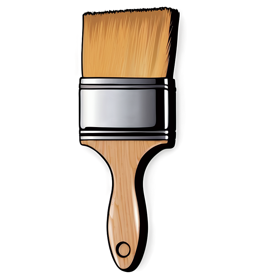 Paint Brush Silhouette Png Lwn20