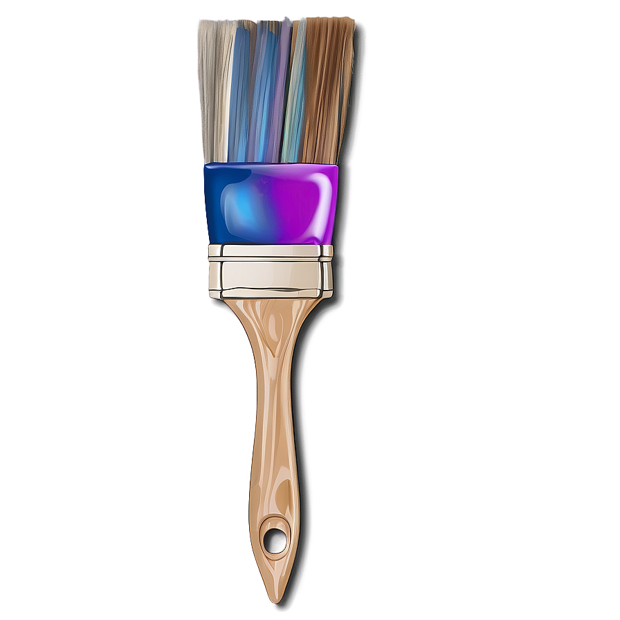 Paint Brush With Palette Png 05042024