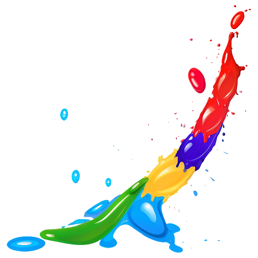 Paint Splash Artwork PNG 05242024 PNG image with a transparent background, free high-resolution download