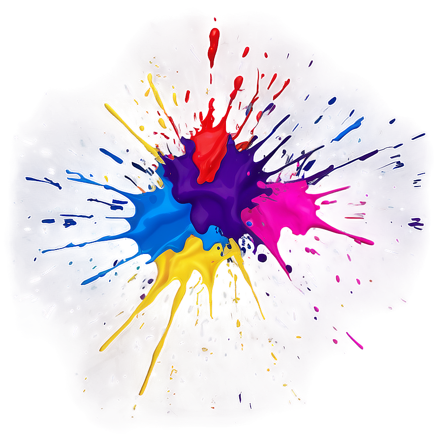 Paint Splash Artwork PNG xxp PNG image with a transparent background, free high-resolution download