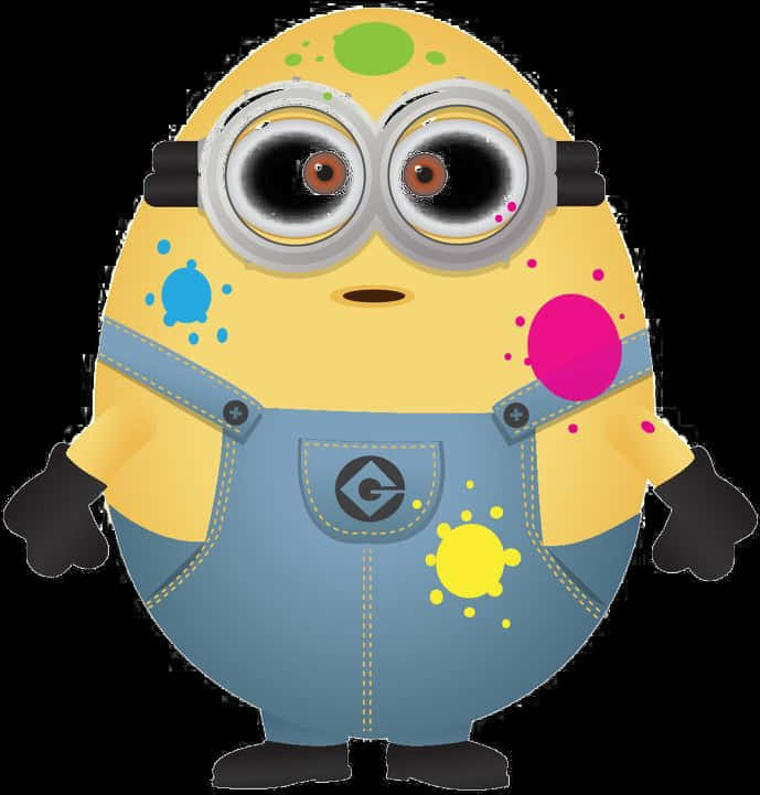 Paint Splattered Minion