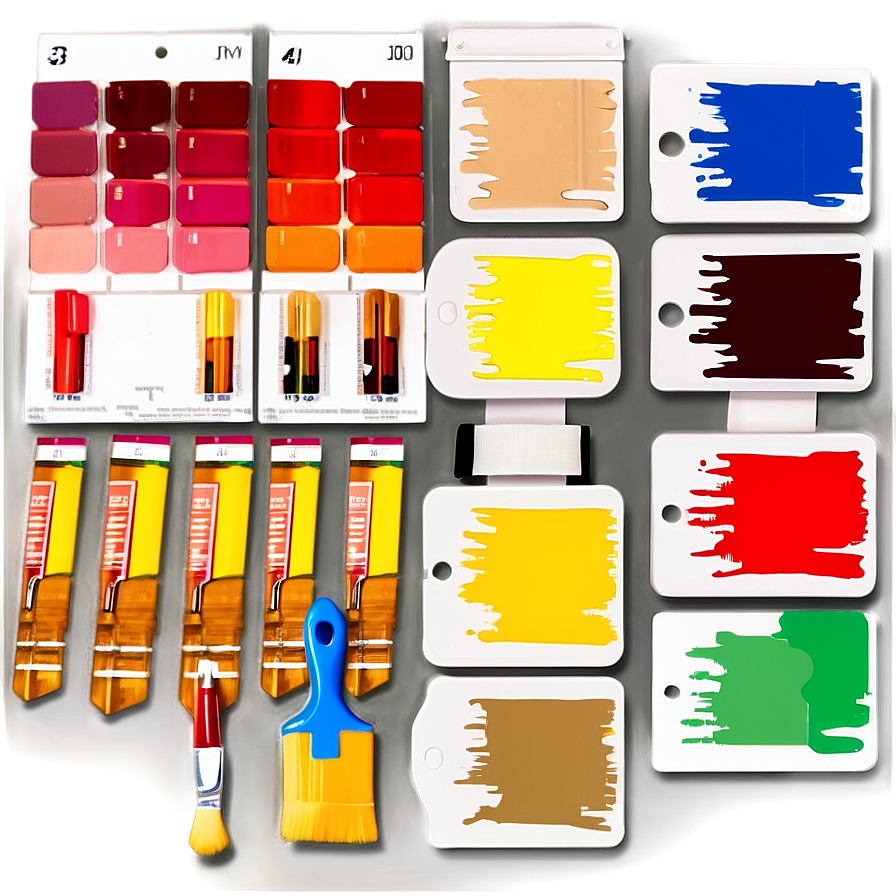 Paint Swatch Organization Png 21