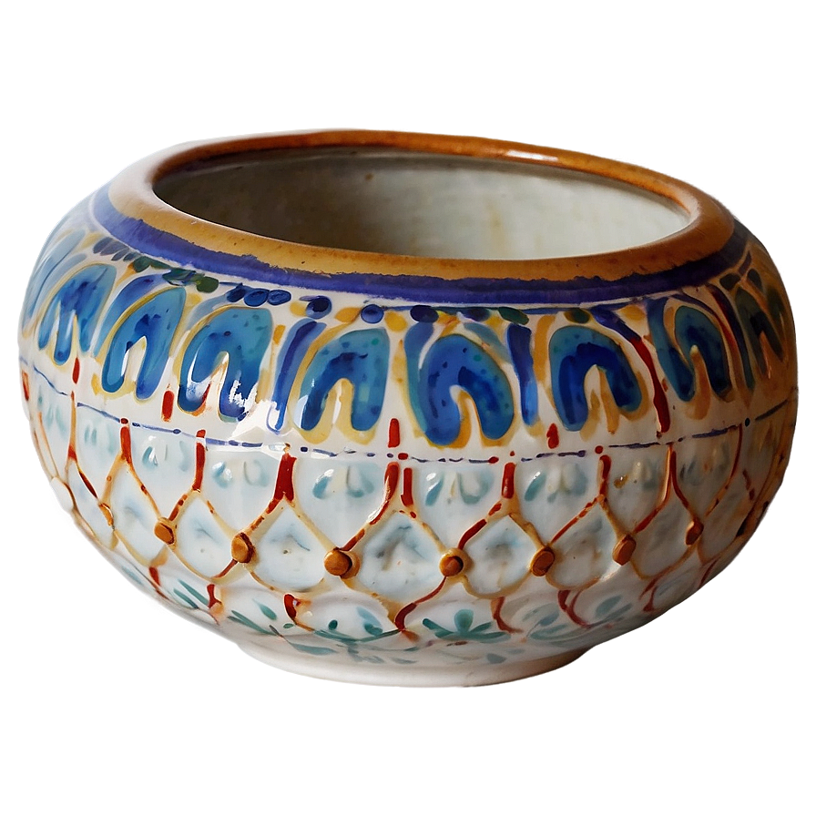 Painted Ceramic Style Png Muy10