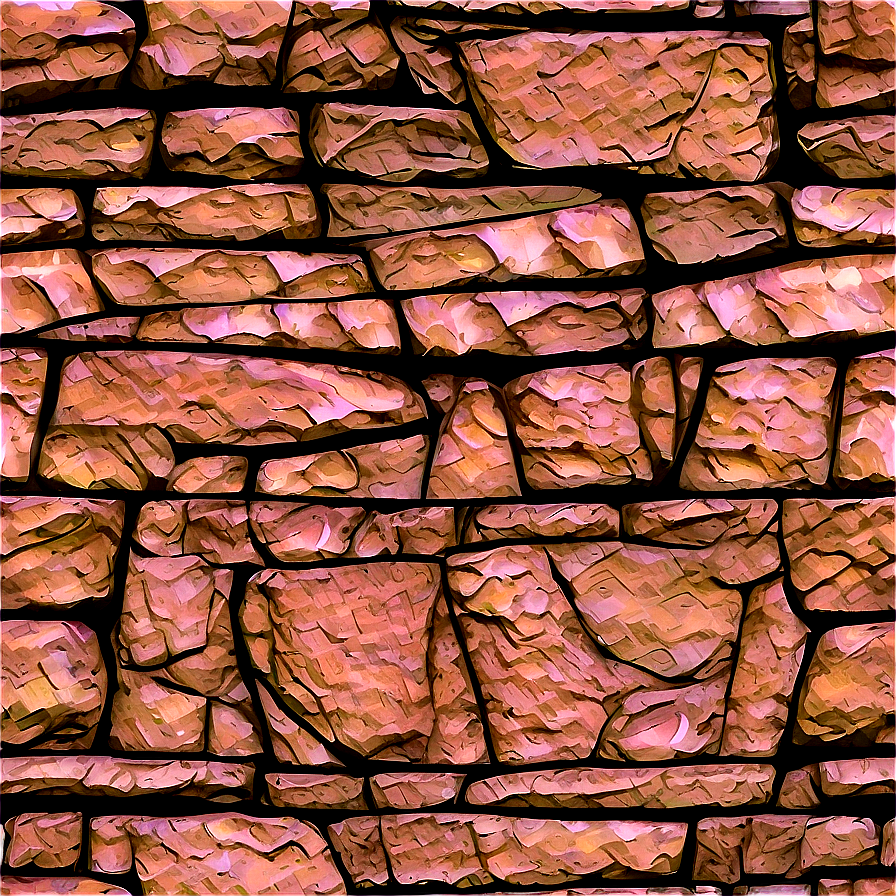 Painted Rock Wall Png Fih