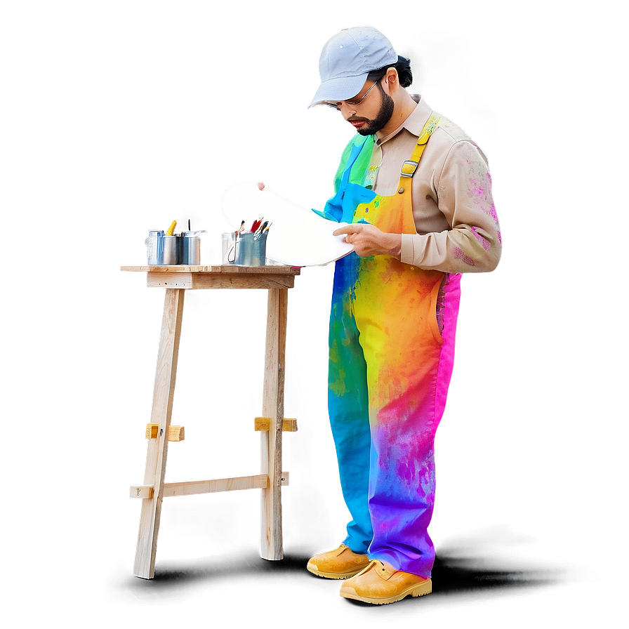 Painter PNG 05242024 PNG image with a transparent background, free high-resolution download