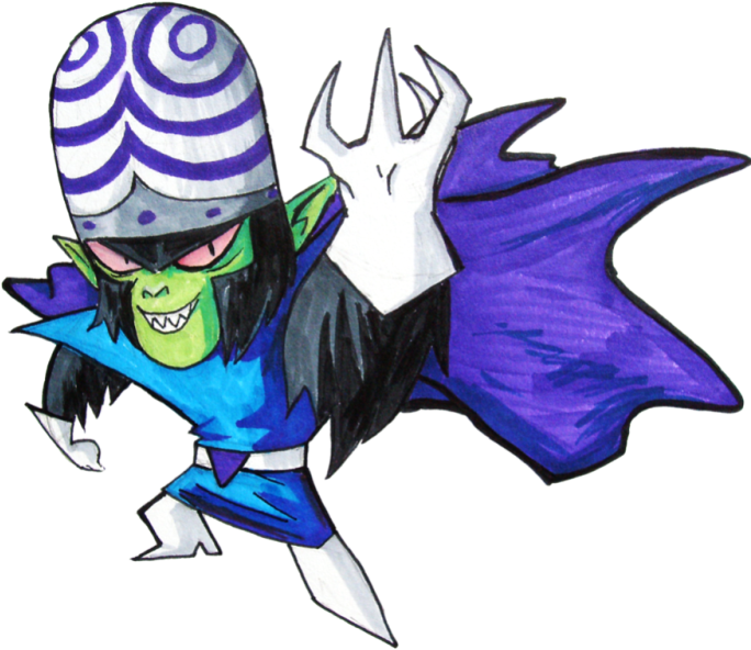 Painting Of Mojo Jojo-mj632 - Mojo Jojo, HD Png Download PNG with transparent background