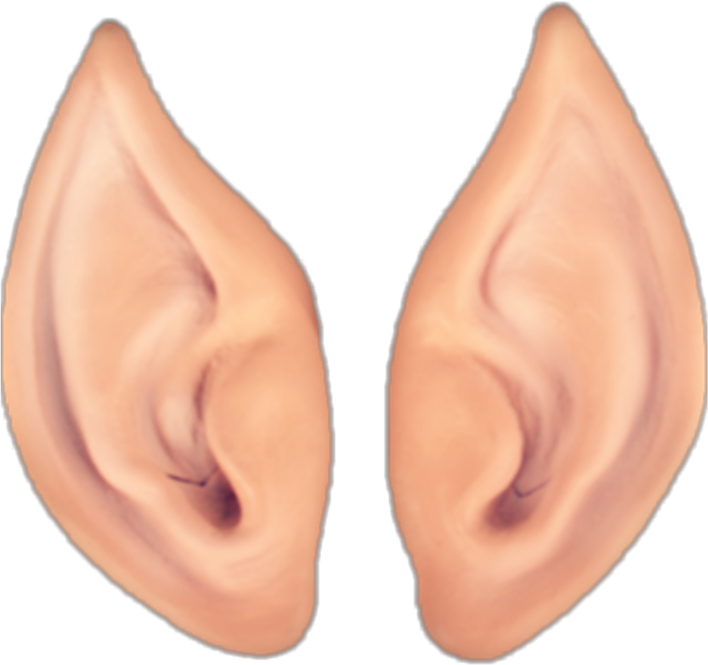 Elf Ears Png, Transparent Png PNG with transparent background
