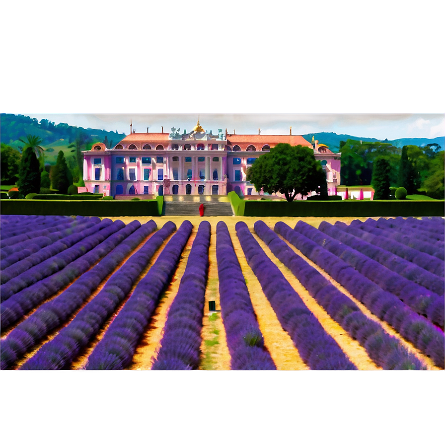 Palace On The Lavender Fields Png Cjc