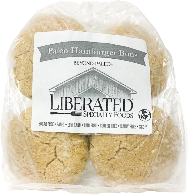 Paleo Hamburger Buns Packaging