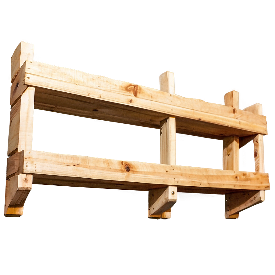 Pallet Wood Shelf Projects Png 1