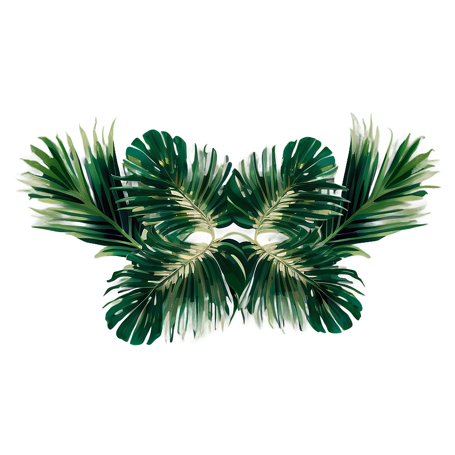 Palm Leaves Frame Png 94