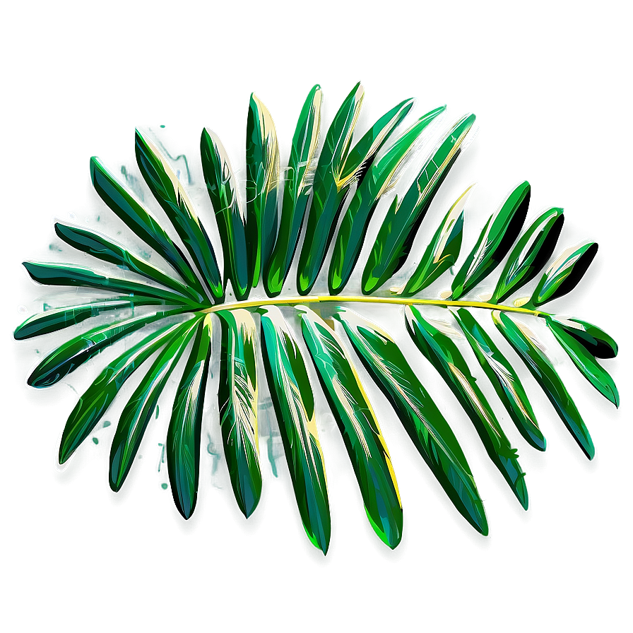 Palm Leaves Sketch Png Wih42