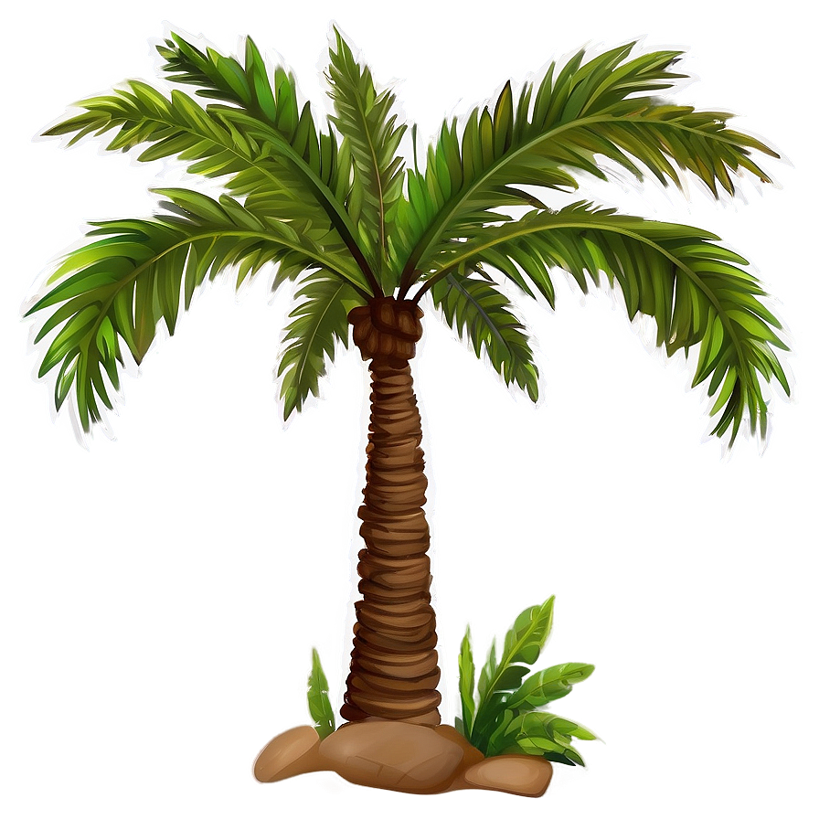 Palm Tree Drawing Png Fvo72