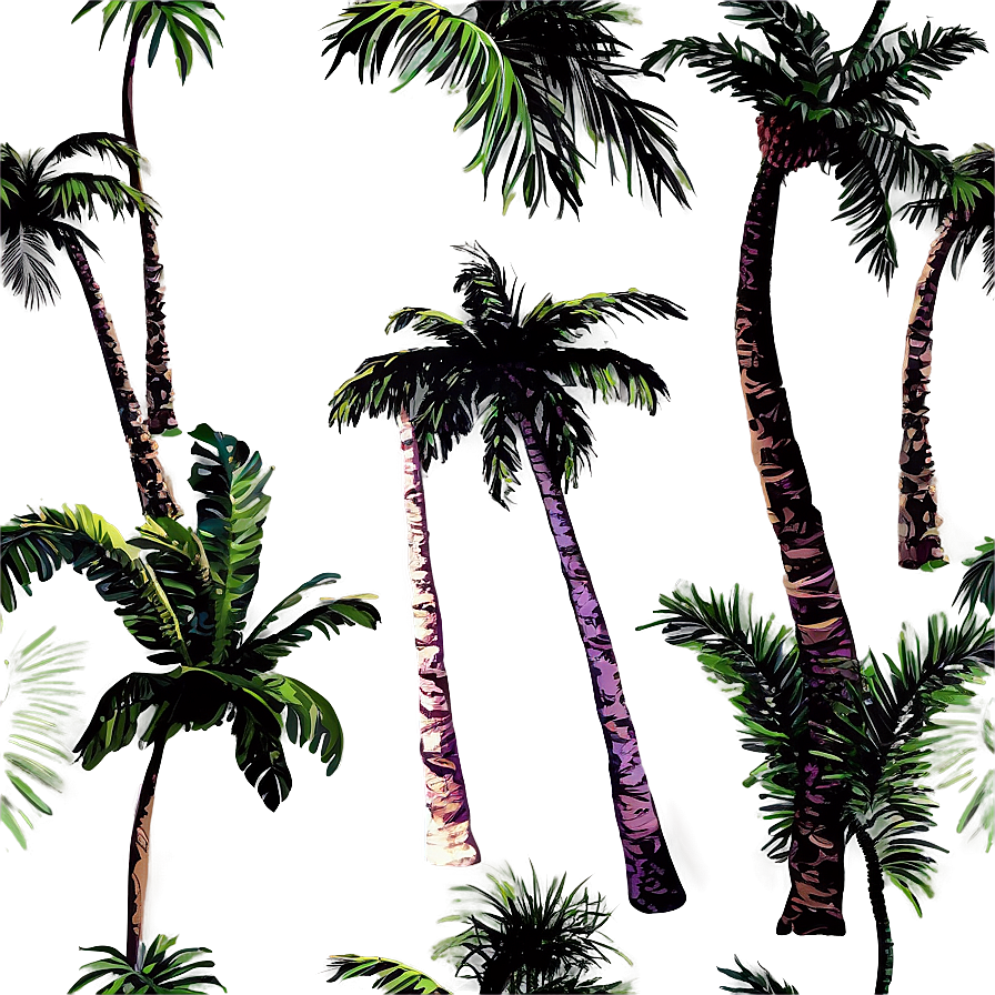 Palm Tree Silhouette Png Pwp40