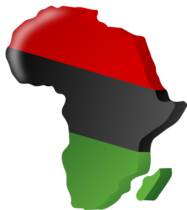 Pan-african Flag, Africa, Continent, Nation, Flag, - Africa Clipart, HD Png Download PNG with transparent background