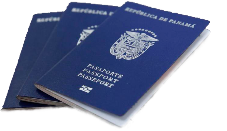 Panama Passports Stacked