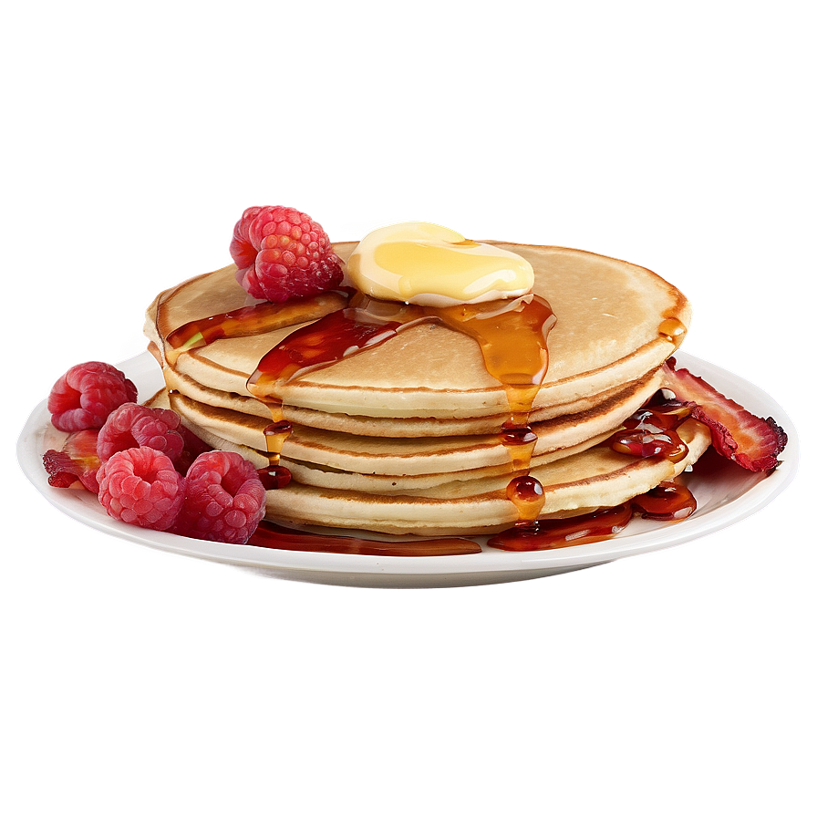 Pancake And Bacon Combo Png Hmm