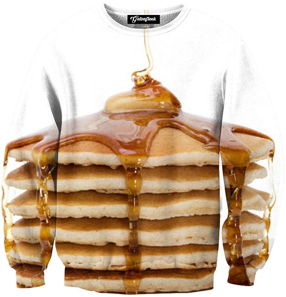 Pancake Print Sweatshirt