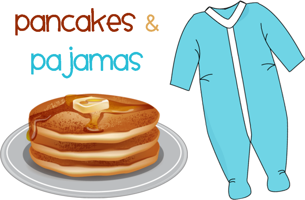 Christmas Cliparts Png Clipartix - Pancake And Pajama Day, Transparent Png PNG with transparent background