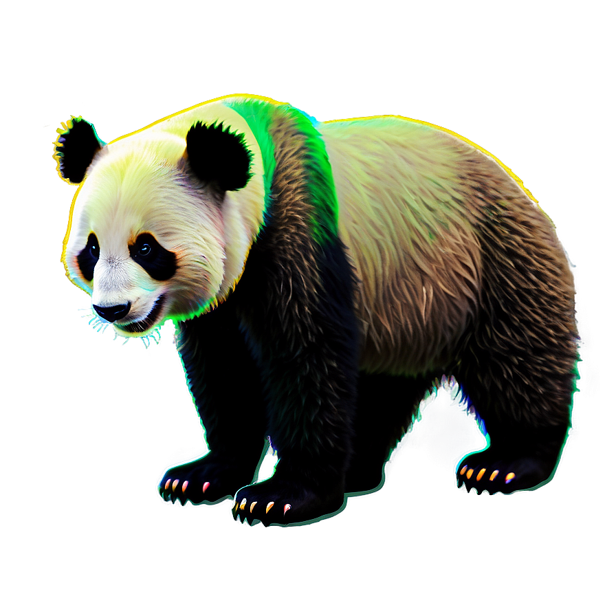 Panda Bear Illustration Png Grg88