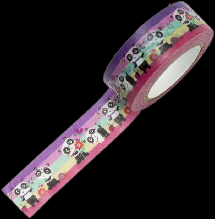 Panda Decorated Washi Tape